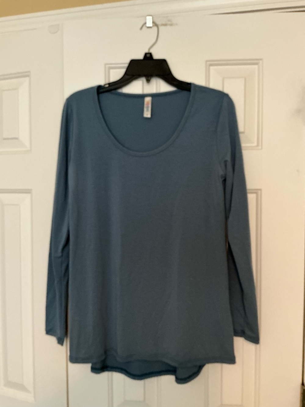 Lularoe Small Slate Blue Long-sleeved Tunic Top